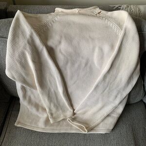 J. Crew Cream Turtleneck Sweater